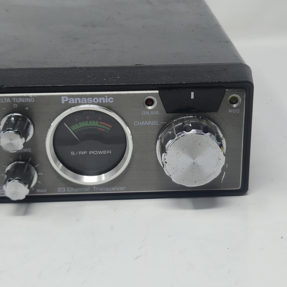 Vintage Panasonic RJ-3200 23 Channel CB Radio Transceiver POWERS ON - Picture 3 of 11